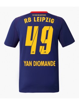 RB Leipzig Yan Diomande #49 Gostujuci Dres 2025-26 Kratak Rukavima RB Leipzig Yan Diomande #49 Gostujuci Dres 2025-26 Kratak Rukavima